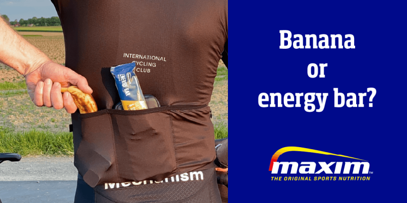 What is the best kind of sports nutrition: Bananas or Energy Bars?