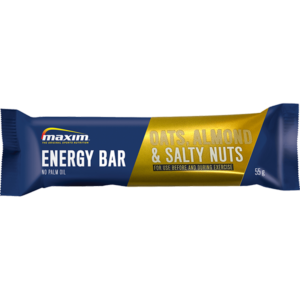 Maxim Energy Bar Oats, Almonds & Salty Nuts 55g