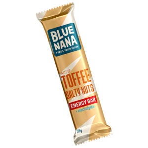 Blue Nana Energy Bar - Toffee Salty Nuts 55g